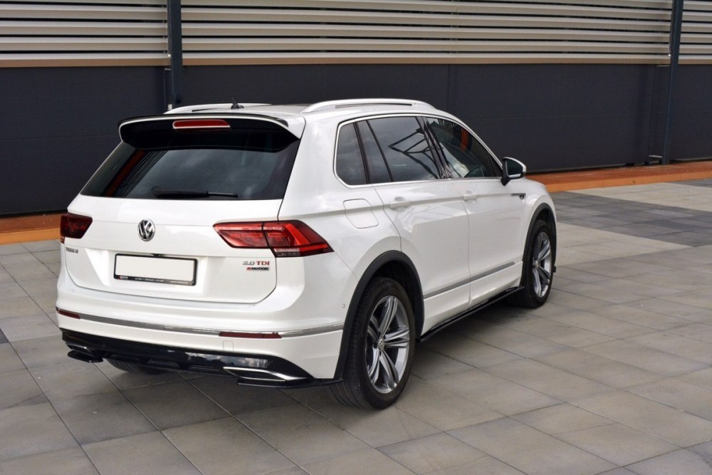Бічні дифузори заднього бампера Volkswagen Tiguan MK2 R-Line