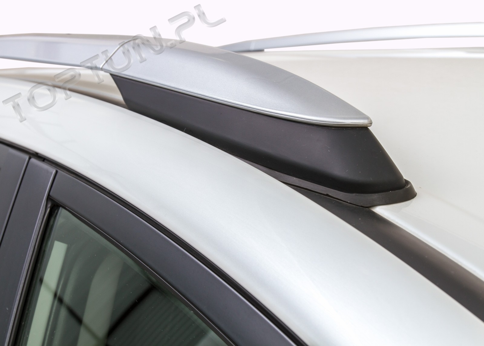 алюмінієві рейлінги на дах Toyota RAV4, срібні