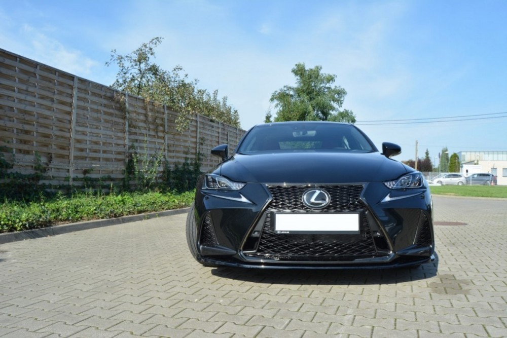 Накладка переднього бампера Lexus IS Mk3 Fl версія F-Sport вар.1