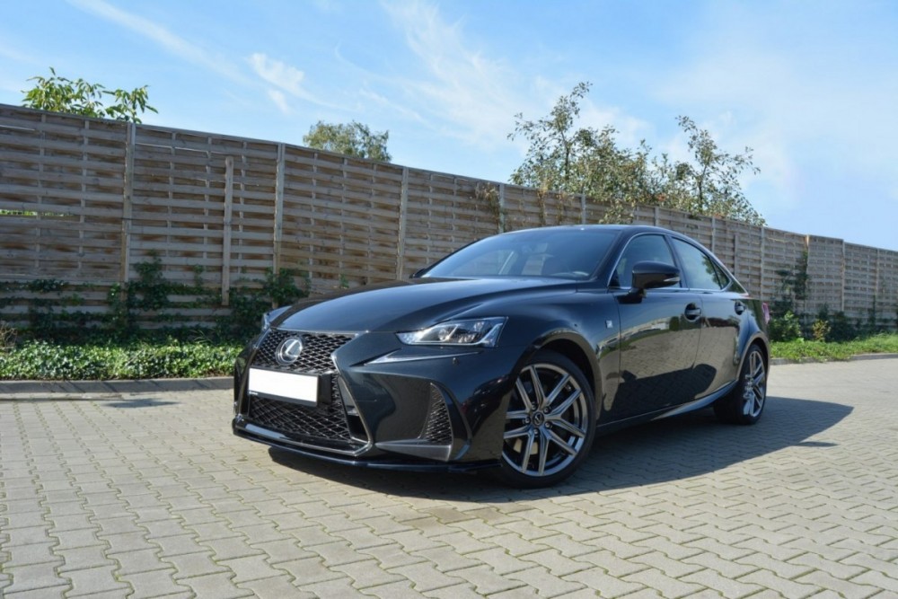 Накладка переднього бампера Lexus IS Mk3 Fl версія F-Sport вар.1