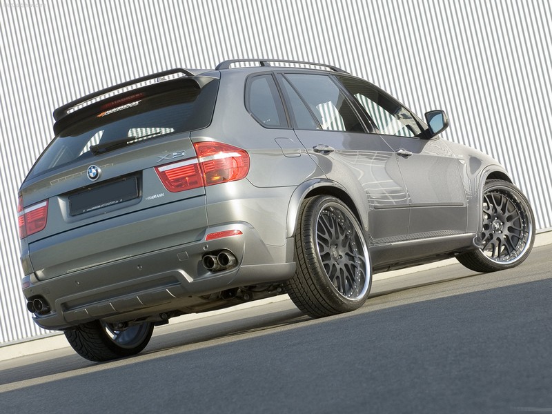 Спойлер кришки багажника BMW X5 E70 стиль Hamann