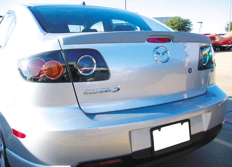 Спойлер (ліпспойлер) Mazda 3 седан