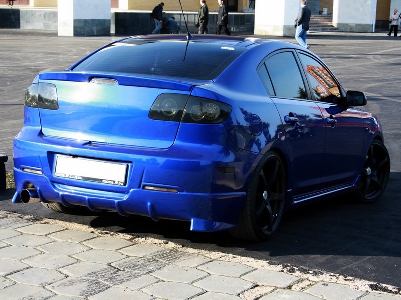 Спойлер (ліпспойлер) Mazda 3 седан
